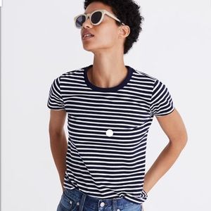Madewell River and Thread striped tee